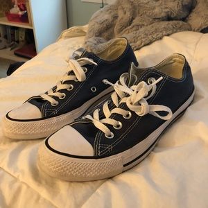 Navy Blue Converse